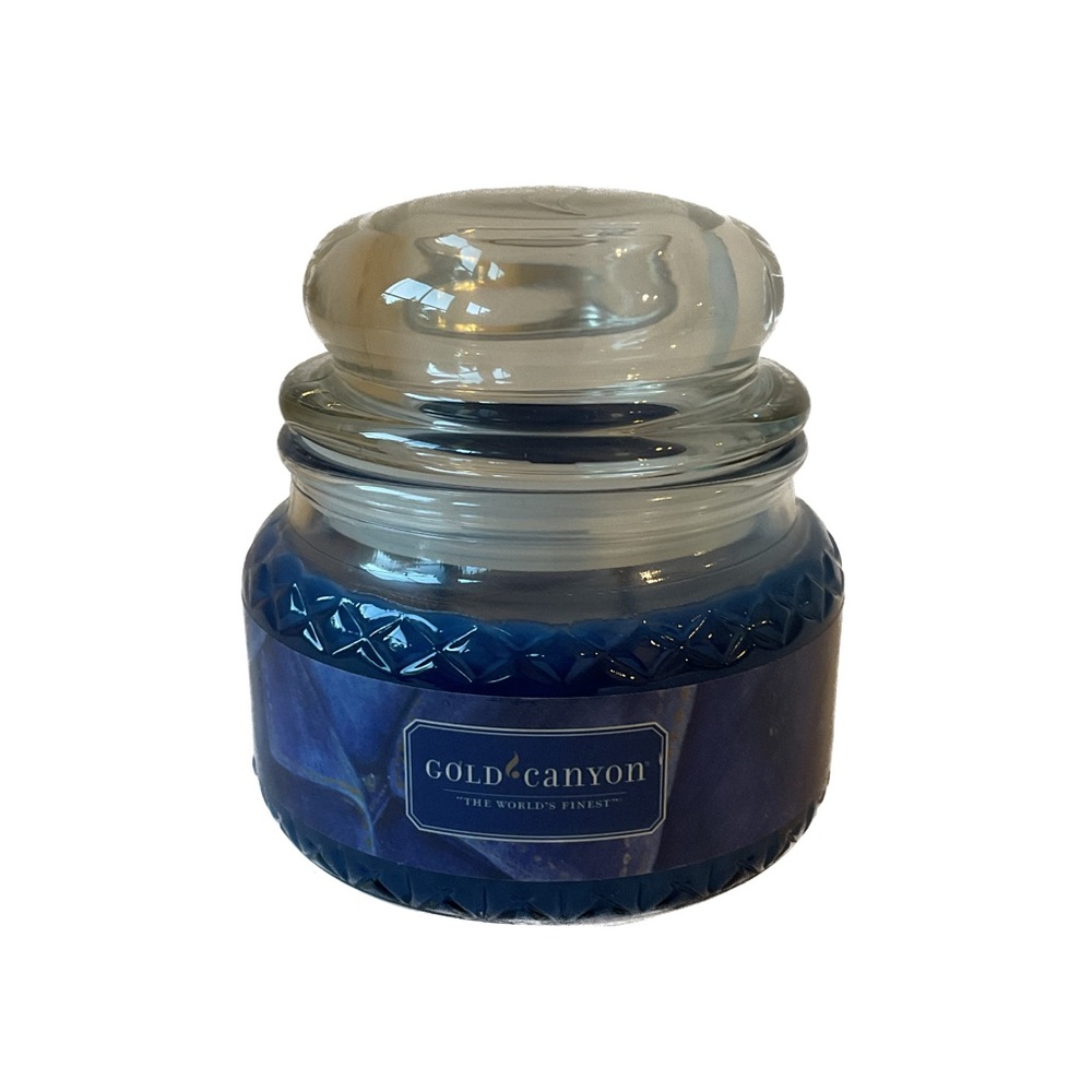 FRESH DENIM Gold Canyon 2 Wick Scented Candle 8 oz / 227 g NWOT Discontinued